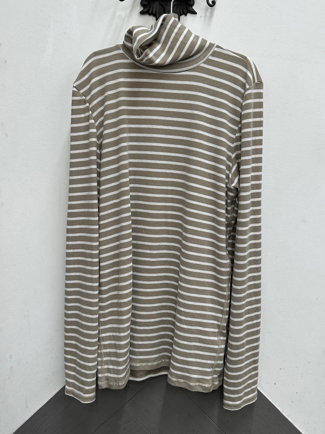 🍀하구미의 파스텔 코디세트🍀 니트조끼 미디스커트 목폴라 그런지 상품이미지5