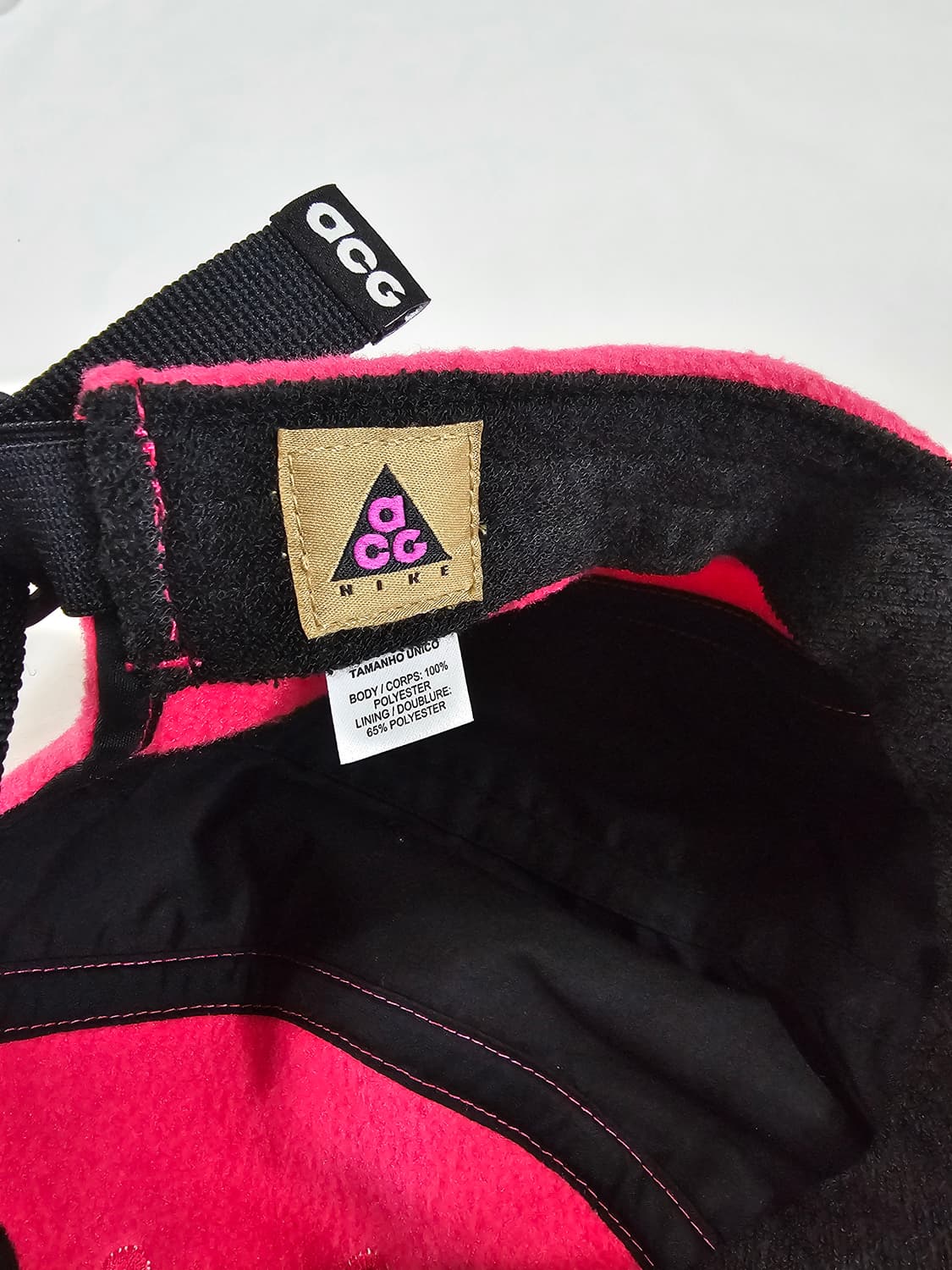 나이키 ACG AW84 플리스 캡 러쉬 핑크 캠프캡 상품이미지7