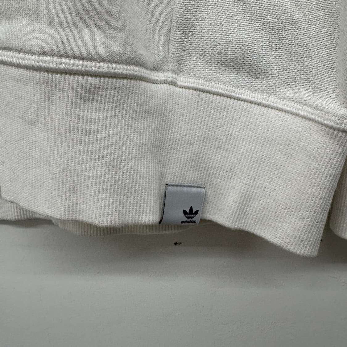 아디다스 화이트 집업 자켓 여L 상품이미지3