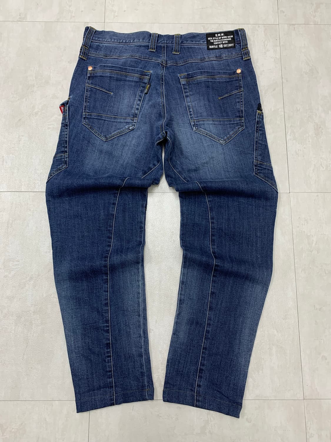 Burtle 데님 카고 팬츠 #118 상품이미지7