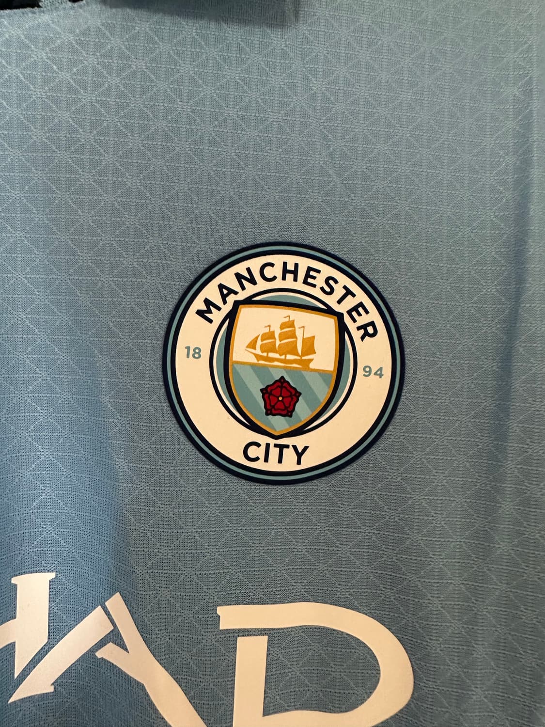 24-25 맨체스터시티 홈 어센틱 XL 맨시티 유니폼 상품이미지2