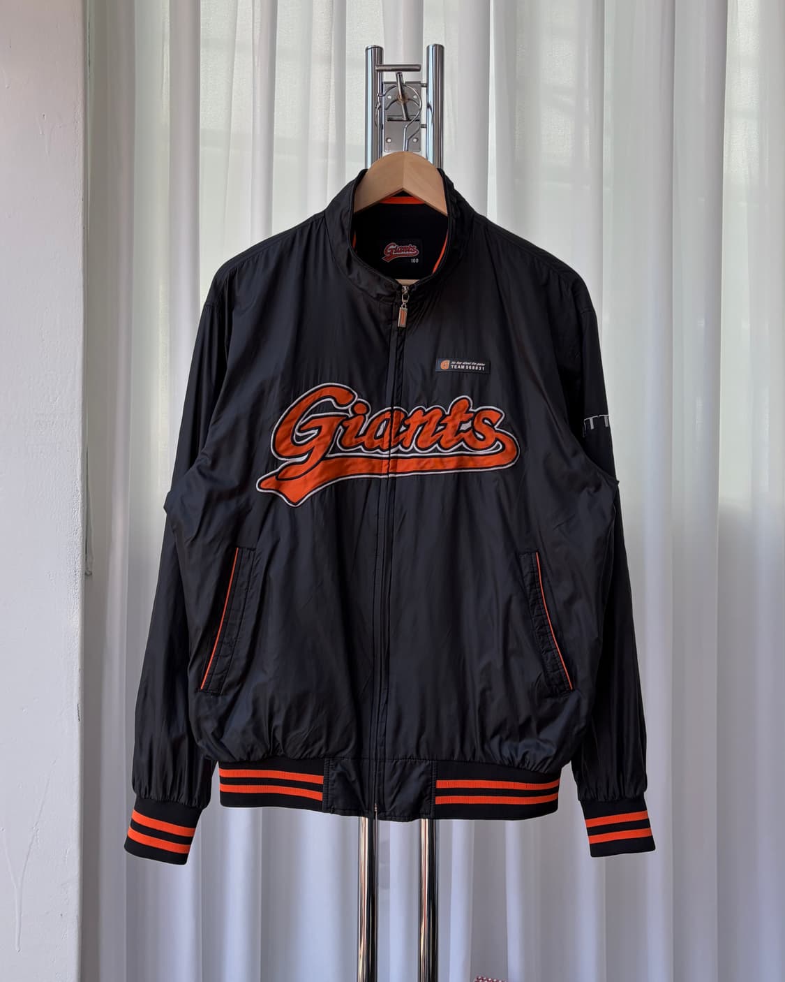 [L]롯데 자이언츠 춘추용 베이스볼 바람막이 자켓 상품이미지2