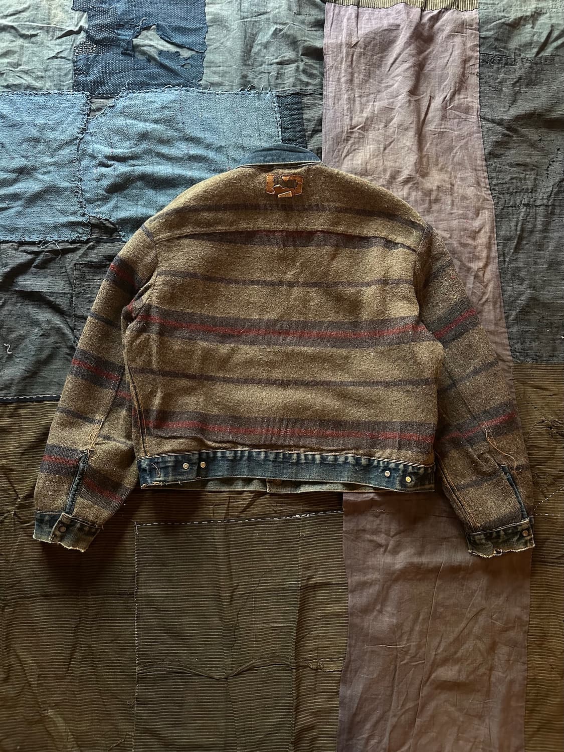 60s USA Levis 70505 Big E Denim Jacket 상품이미지10