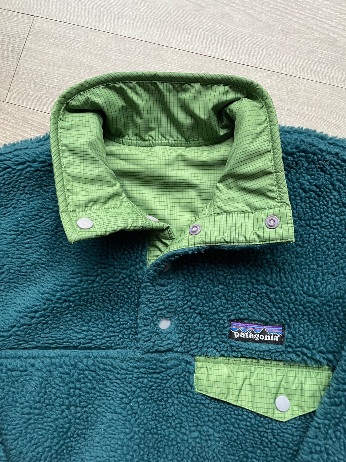 파타고니아 글리세이드 그린 딥파일 키즈 상품이미지7