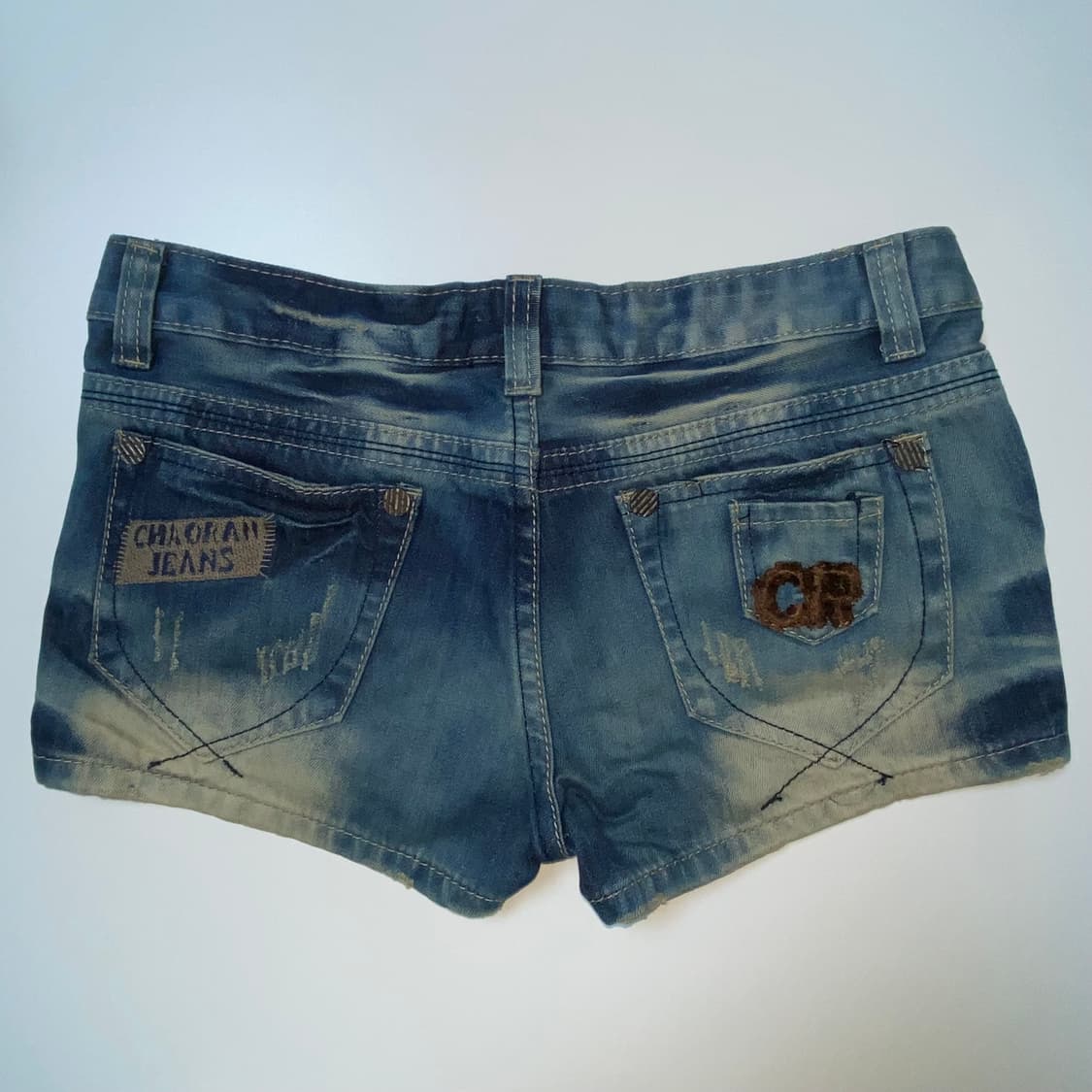 빈티지 청 반바지 숏츠 갸루 상품이미지2