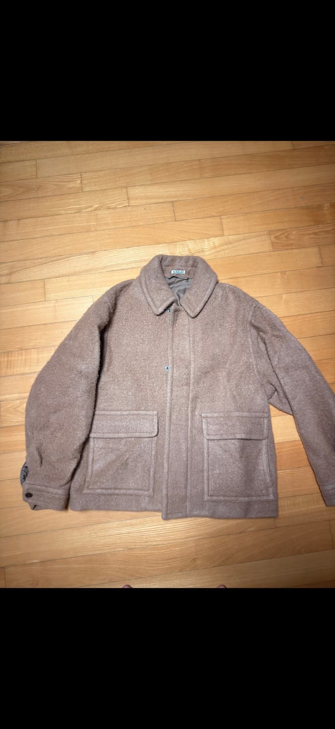 오라리 베이비 카멜 블루종 상품이미지1