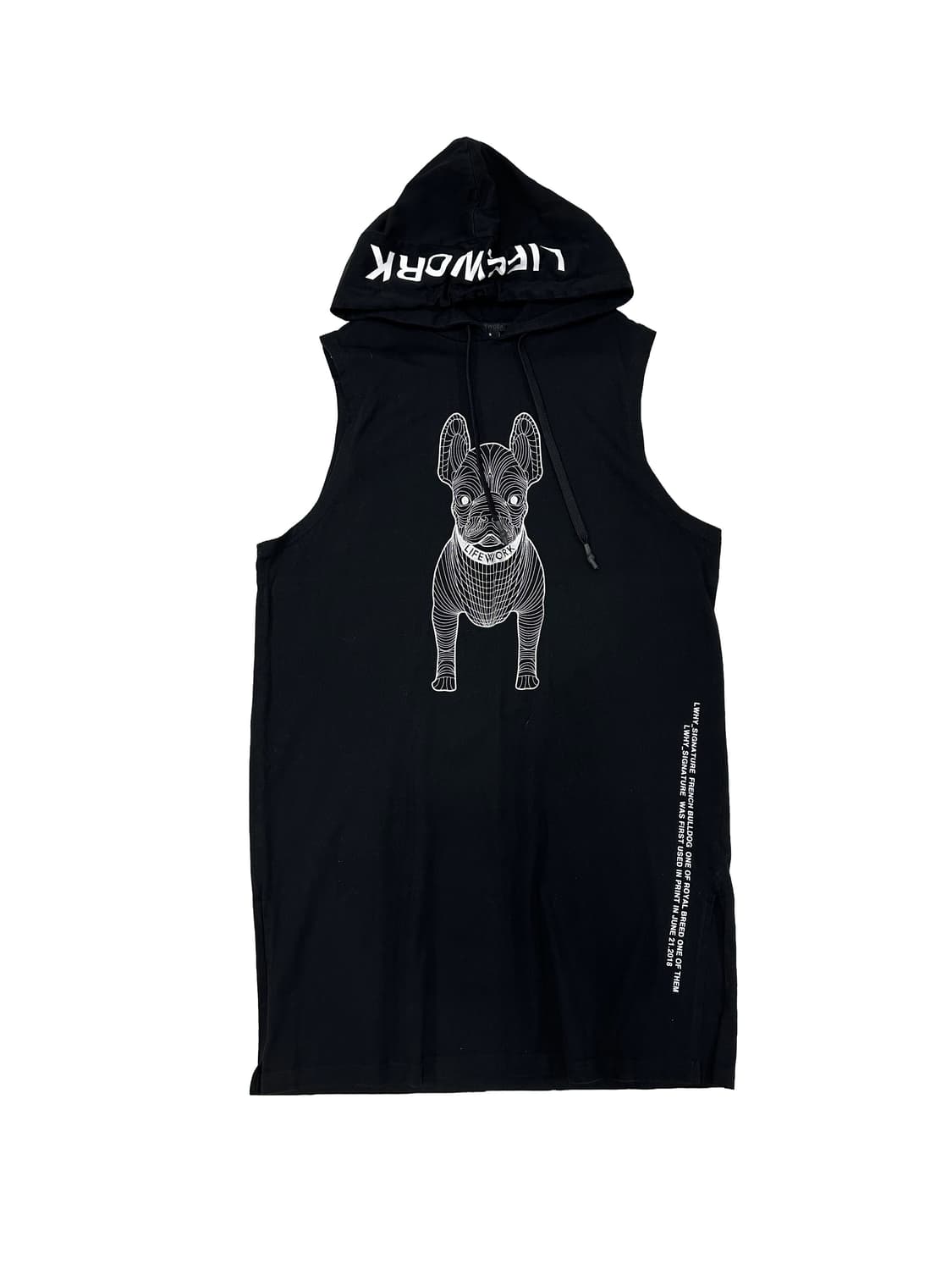 라이프워크 후드 롱원피스 상품이미지1