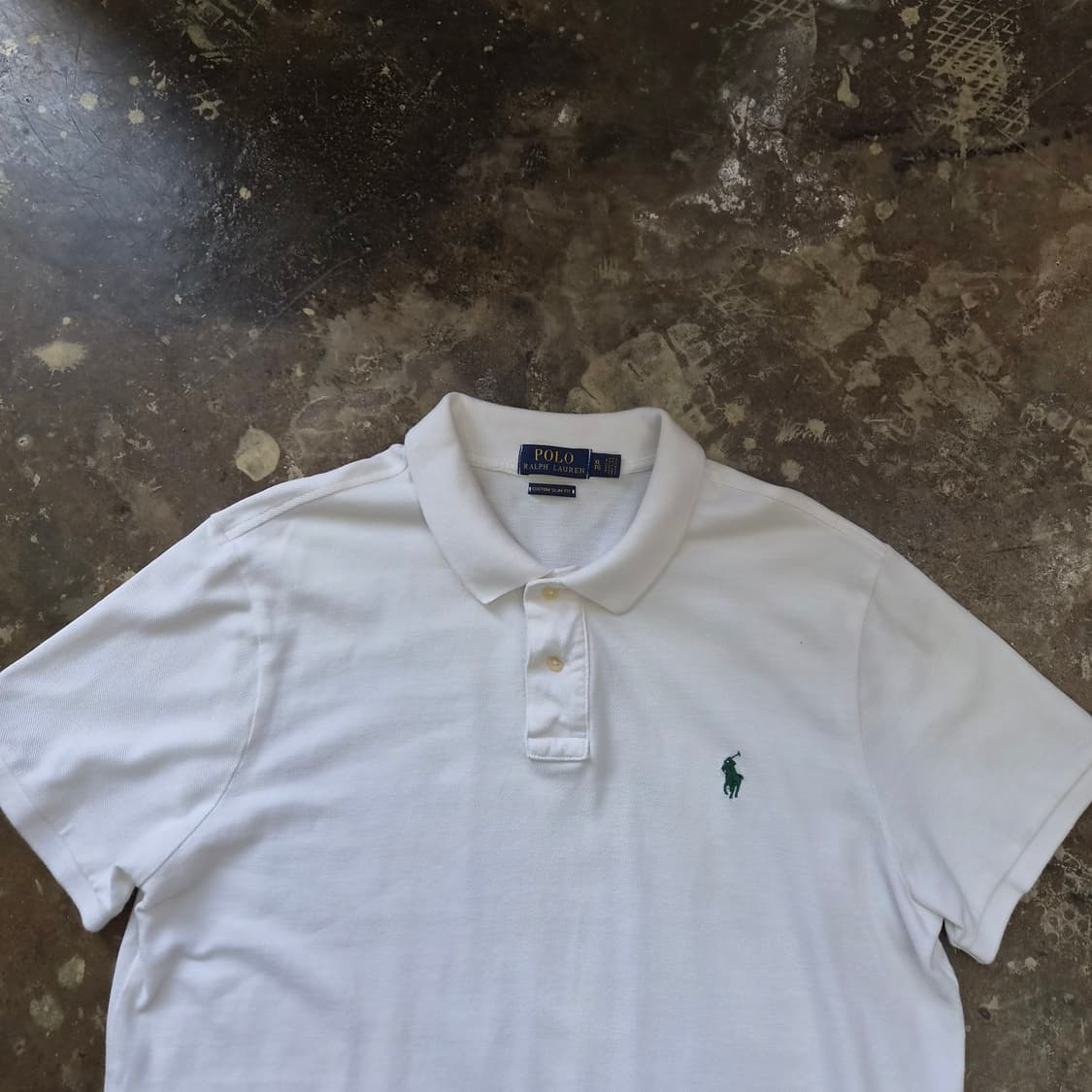 XL) 폴로 랄프로렌 커스텀 슬림핏 반팔 카라티 카라티셔츠 상품이미지2