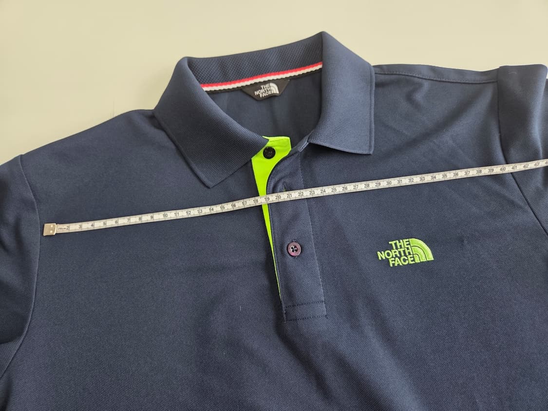 노스페이스 PK 반팔 카라티 네이비 L 상품이미지4