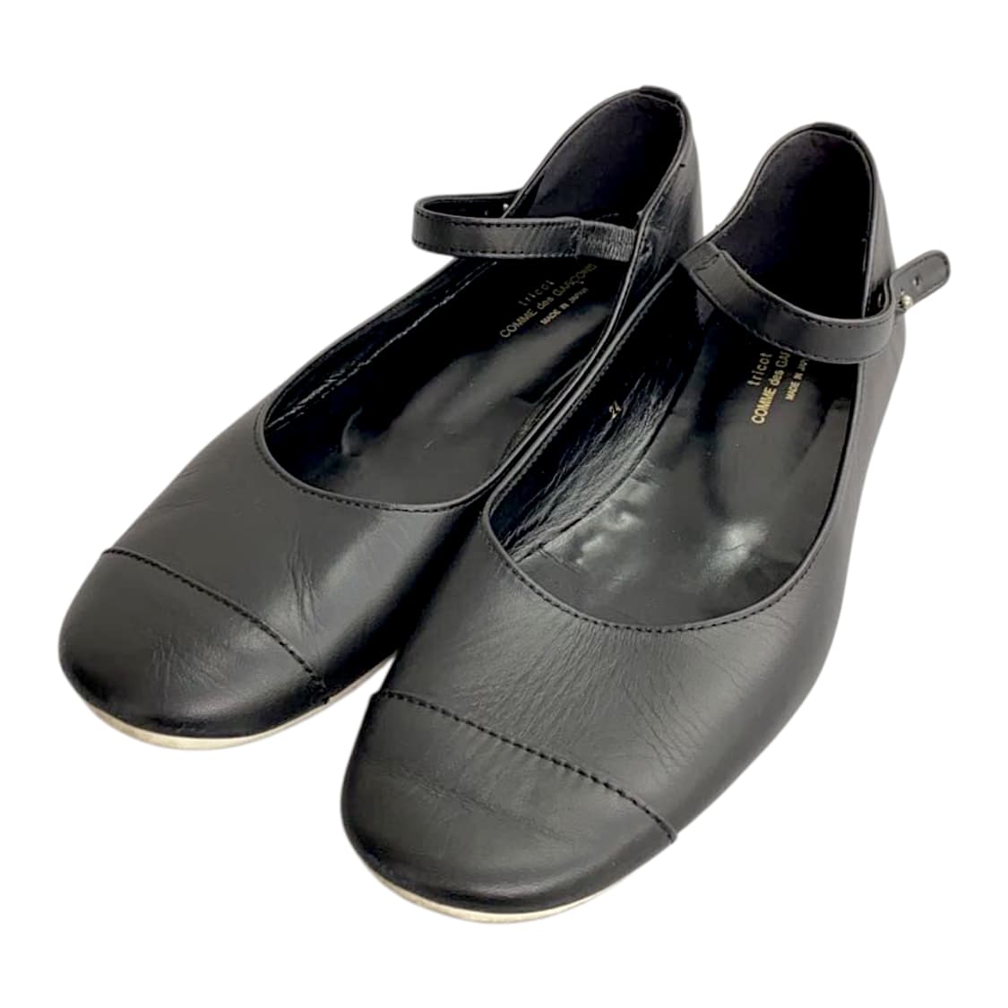 꼼데가르송 레더 메리제인 슈즈 상품이미지1