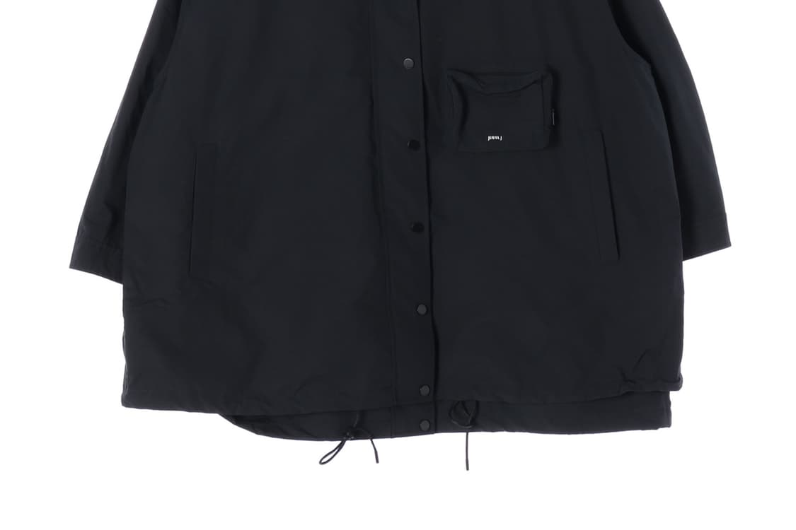 준지 22SS 로고 포켓 사파리 야상 바람막이 점퍼 블랙
 상품이미지6