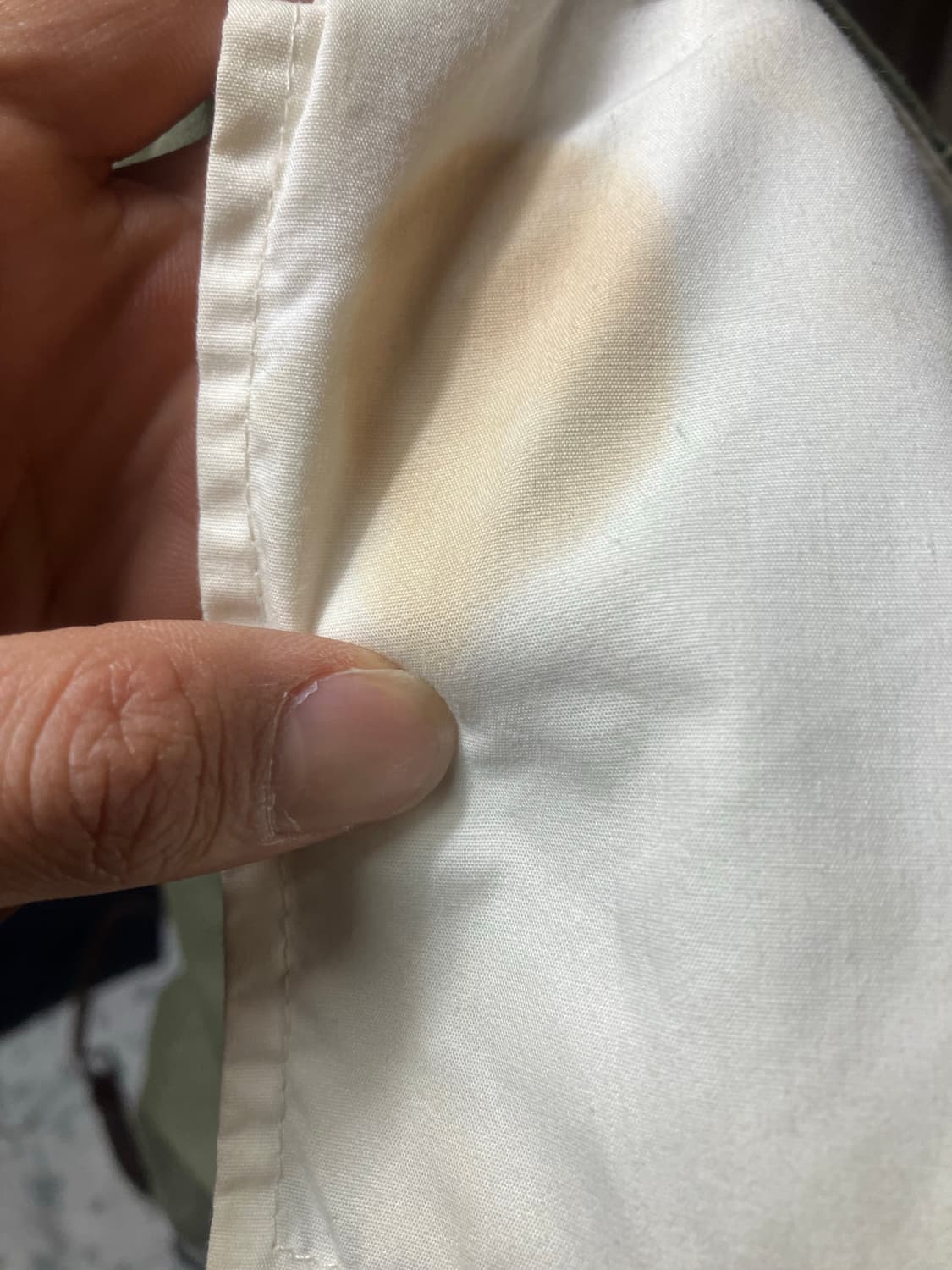 에스피오나지 - 와이드 오피서 팬츠 (그레이 올리브) 상품이미지7