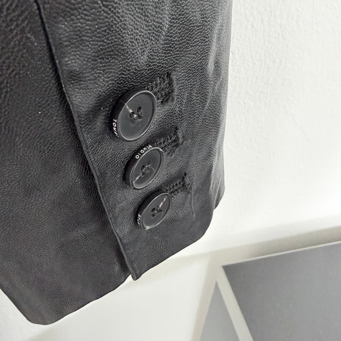 [85] 스튜디오톰보이 페이크레더 가죽코트 상품이미지7