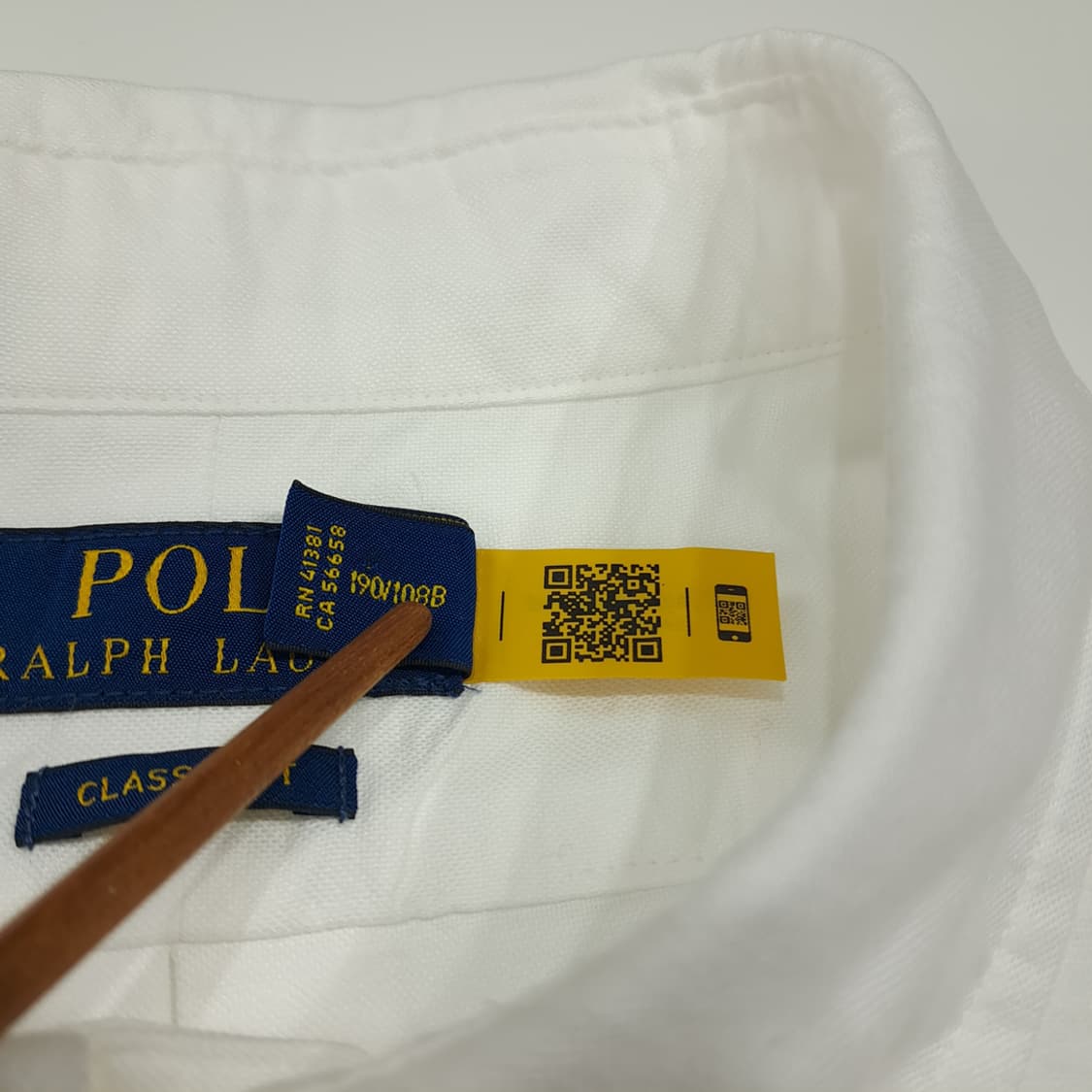 CL466 2XL 폴로 코튼 멀티포니 옥스포드 화이트 셔츠 남방 상품이미지4