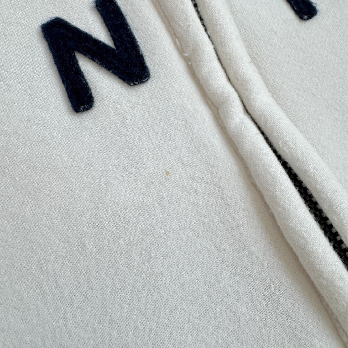 아베크롬비 Y2K 아치로고 후드집업 화이트 상품이미지4