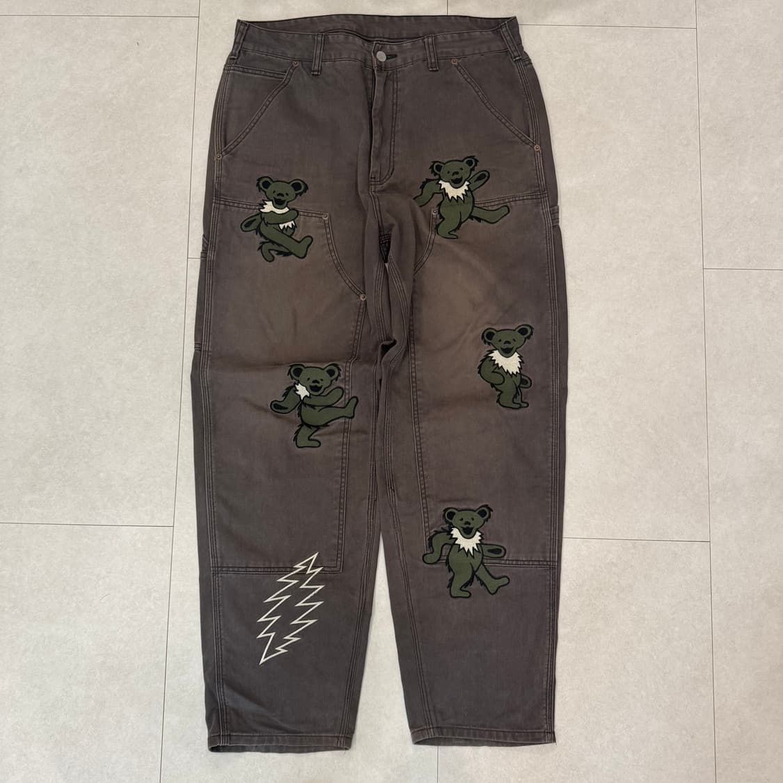 디스이즈네버댓 그레이트풀데드 카펜터 팬츠 라지 상품이미지1