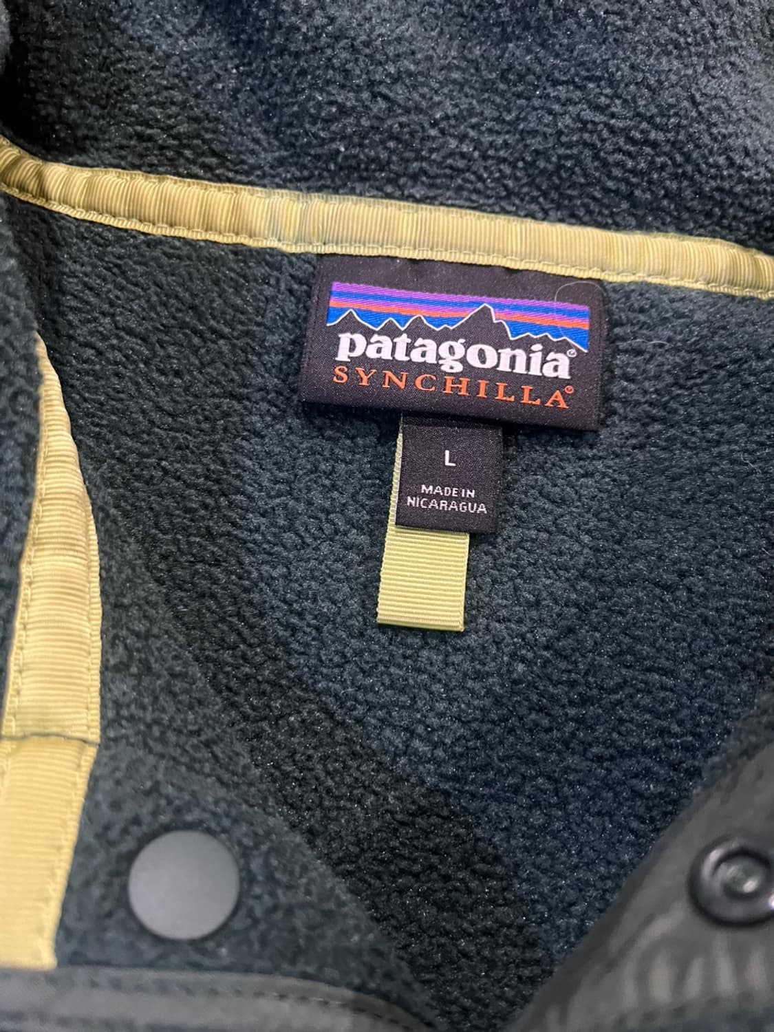 파타고니아 신칠라 헤비웨이트 누보그린 플리스 후리스 아노락 맨투맨  상품이미지4