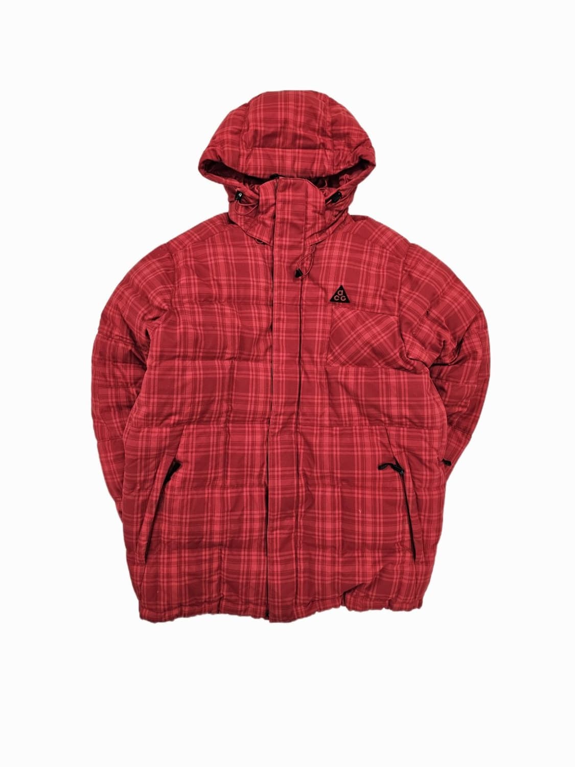 [XL] 나이키 ACG(Nike ACG) 체크 패턴 구스 다운 자켓 상품이미지1