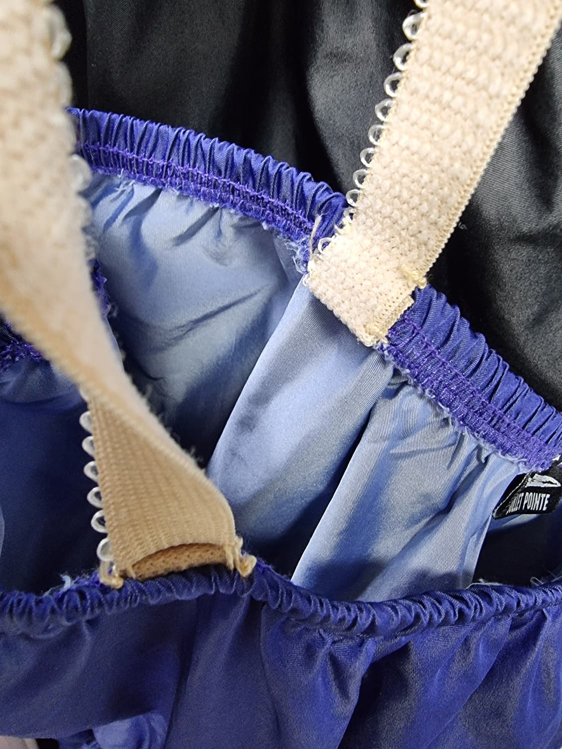 불릿포인트 블루 성인발레 웜업 점프수트 L 77 상품이미지6