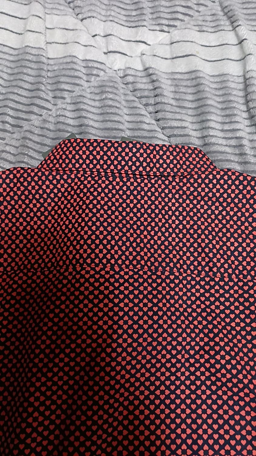 H&M 미사용 하트도트셔츠 빅사이즈115 가슴65 기장82 상품이미지5