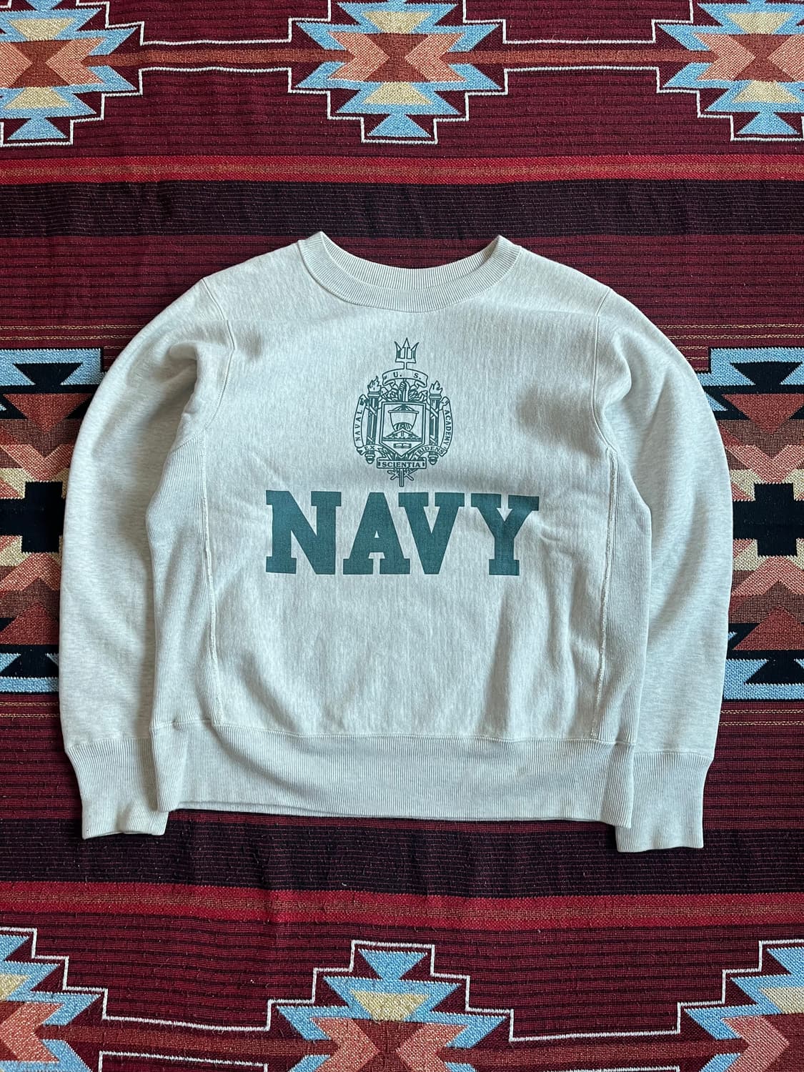 웨어하우스 밀리터리 네이비 스웻셔츠 맨투맨 WAREHOUSE 상품이미지1