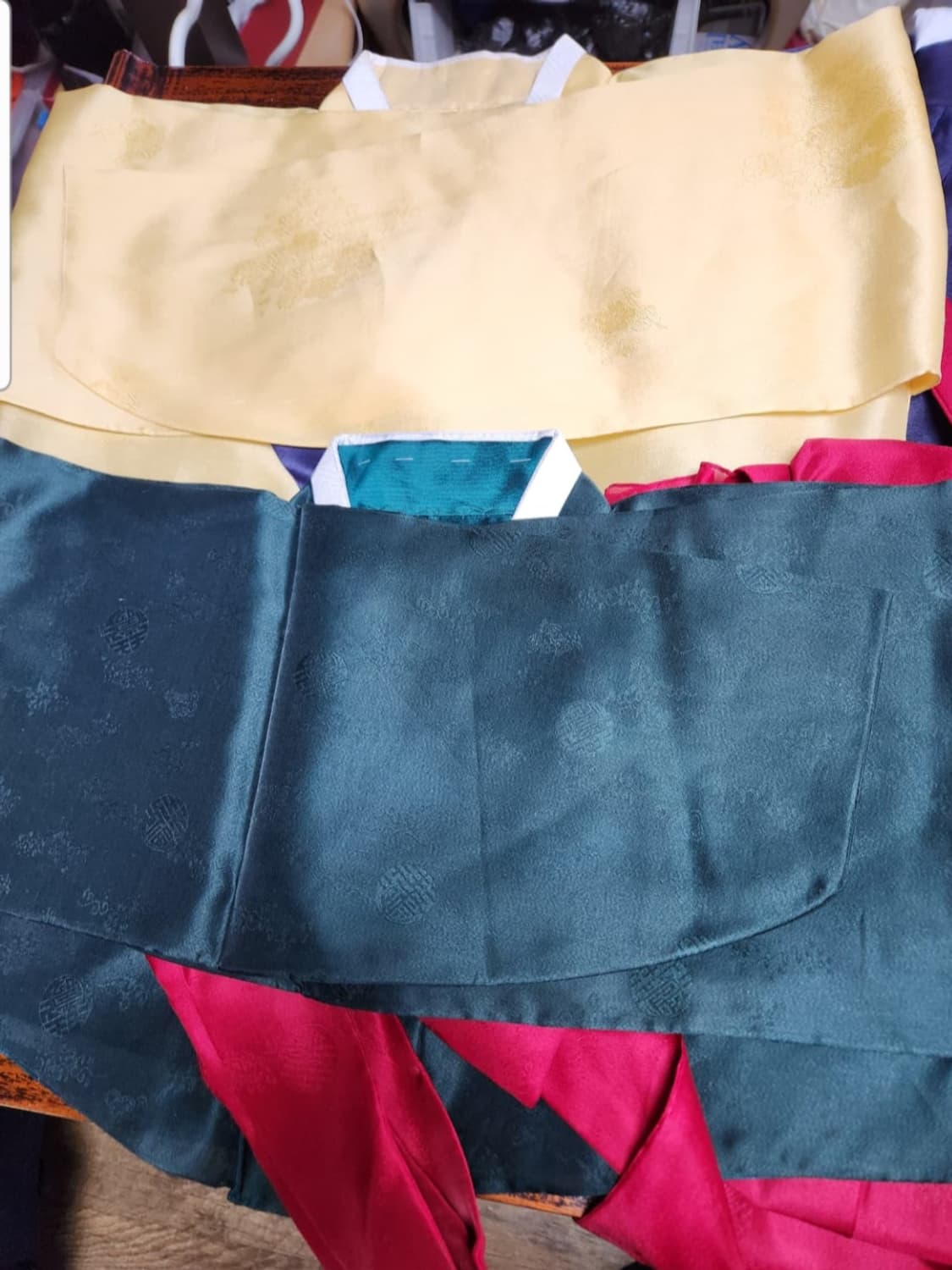 노랑파랑 한복 77~88  한벌 상품이미지5