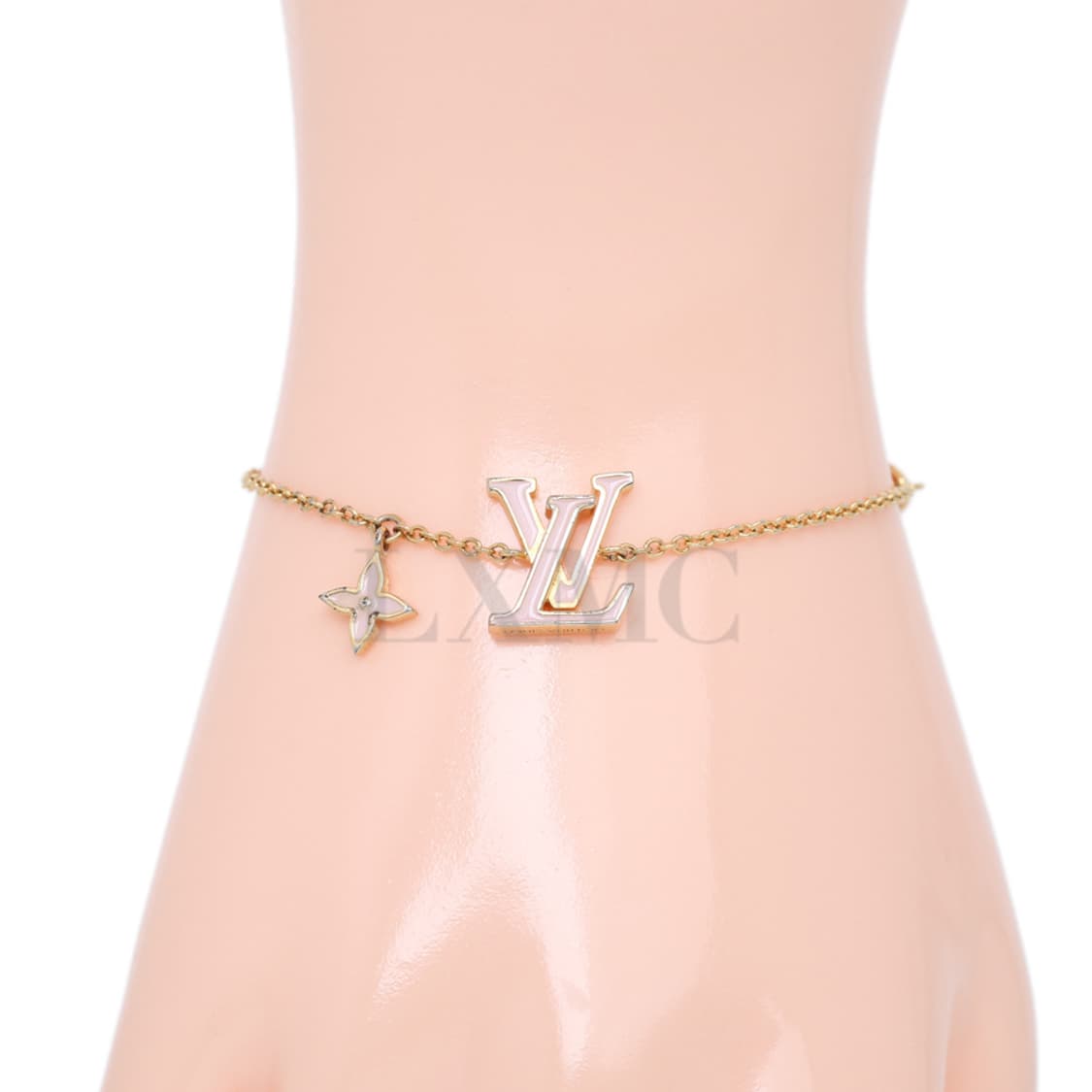 루이비통 팔찌 LV 아이코닉 에나멜 핑크 팔찌 M1008A 상품이미지10