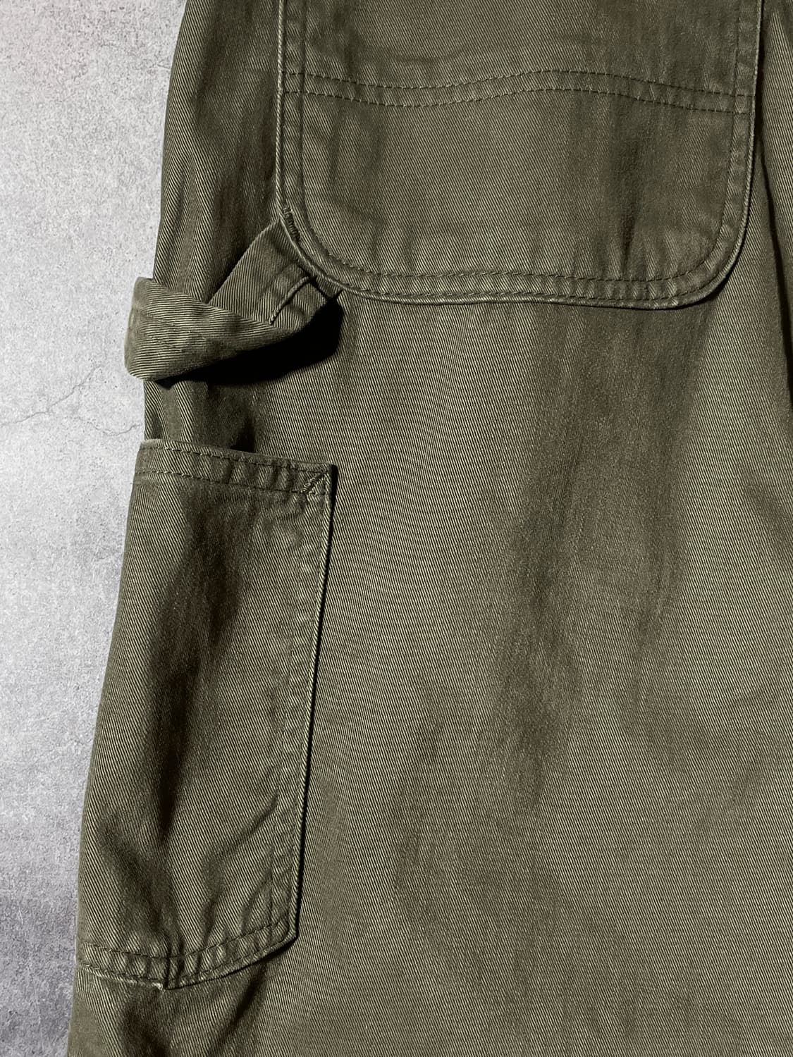 CARHARTT 칼하트 빈티지 카키 싱글니 팬츠 상품이미지8