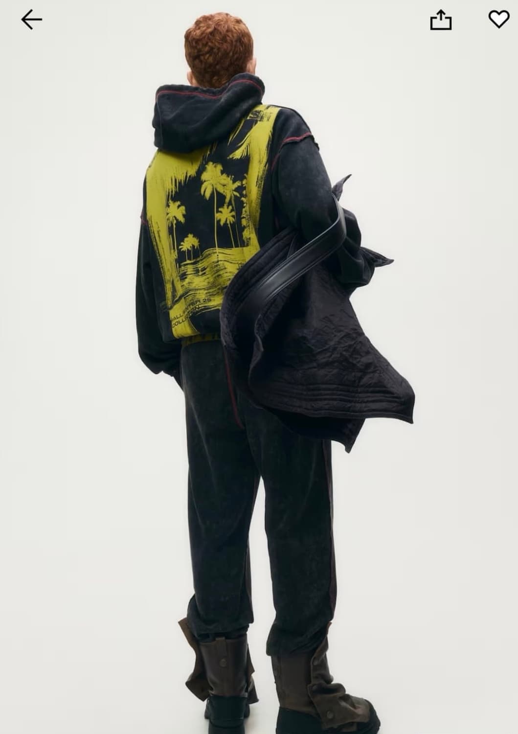 새상품) 공용 글렌마틴스 h&m 콜라보 후드 (L) 상품이미지2