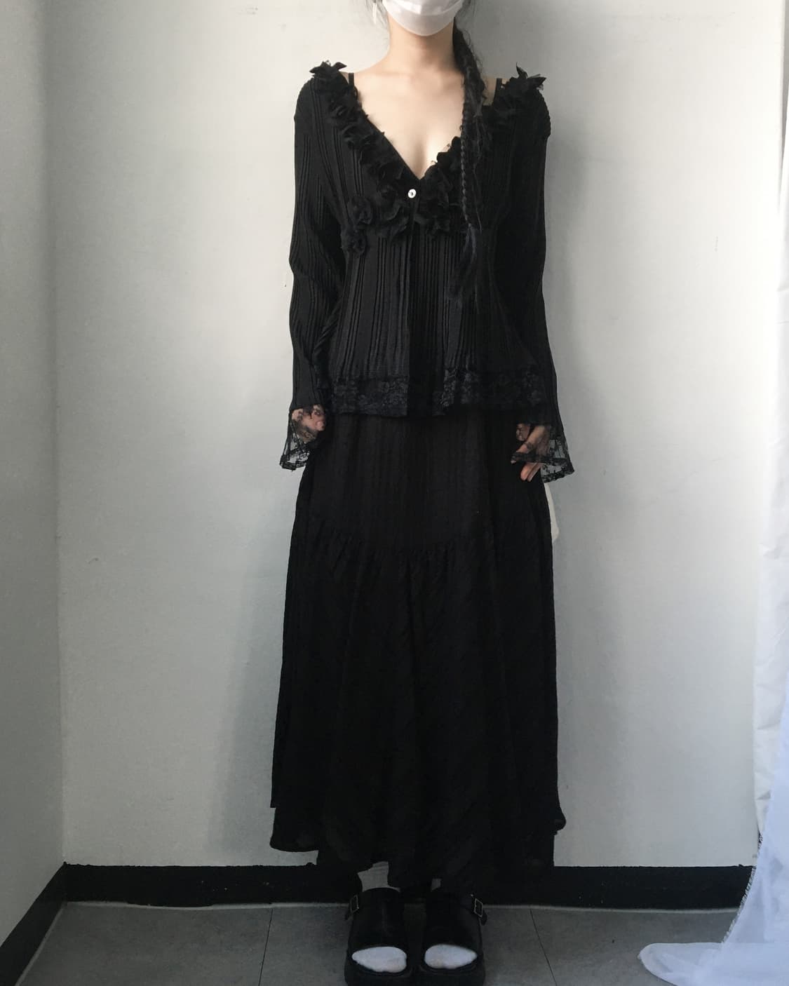 Pleats cardigan 상품이미지5