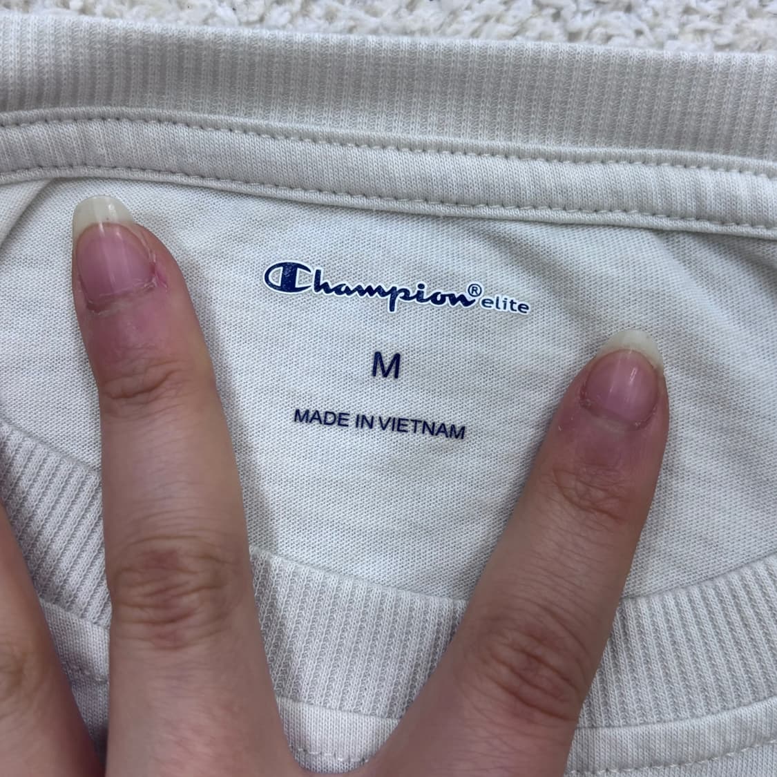 M 챔피온 빅로고 그래픽 반팔 티셔츠 0403E 상품이미지3