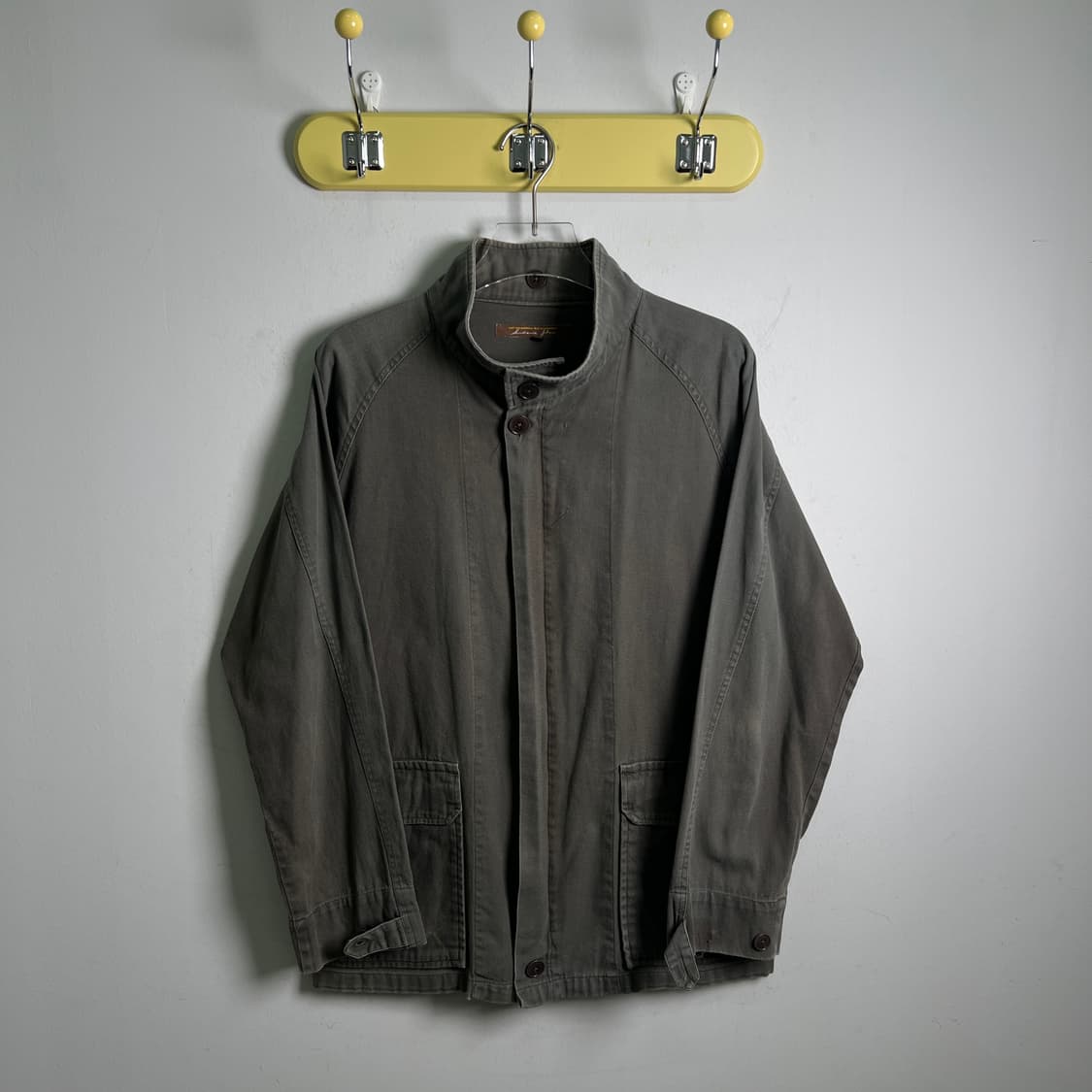 VTG 빈티지 차이나 카라 워크 자켓 M 상품이미지1