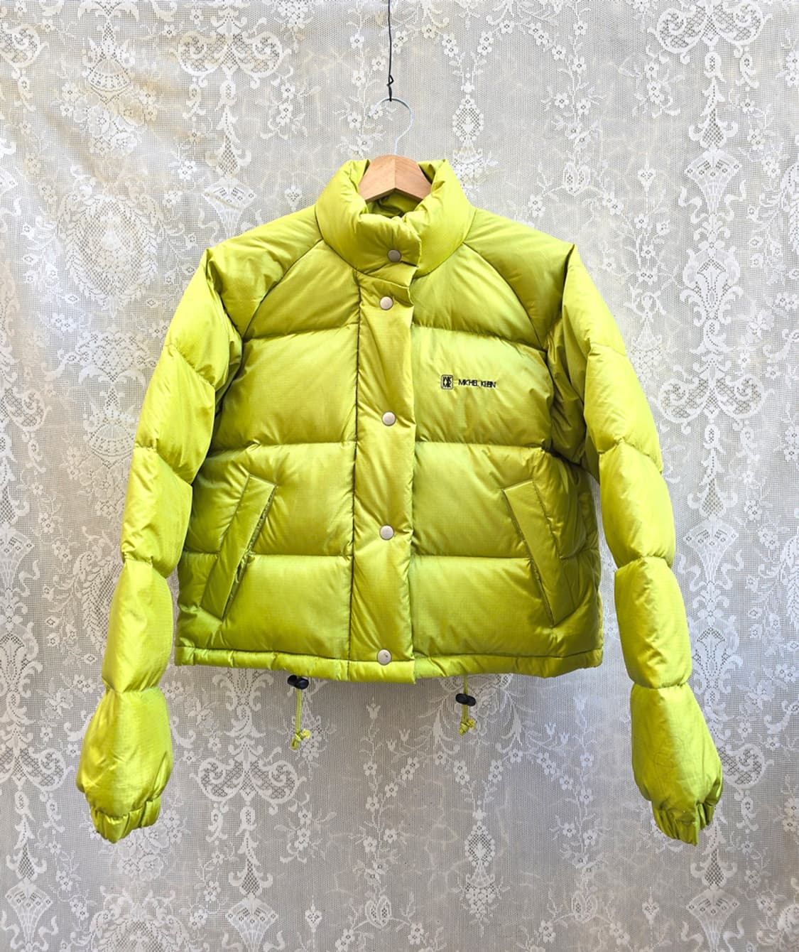 빈티지 미셀클랑 크롭 패딩 상품이미지1