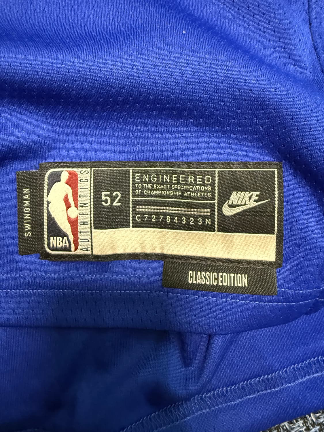 [XL,52] 나이키 nba 스테픈 커리 져지 스윙맨 클래식에디션 상품이미지4