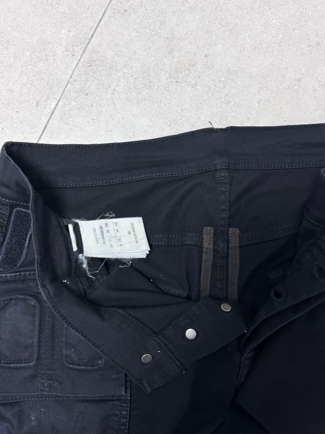 릭오웬스 멤피스진 (논코팅 / 가리개 버젼) [34] 상품이미지6