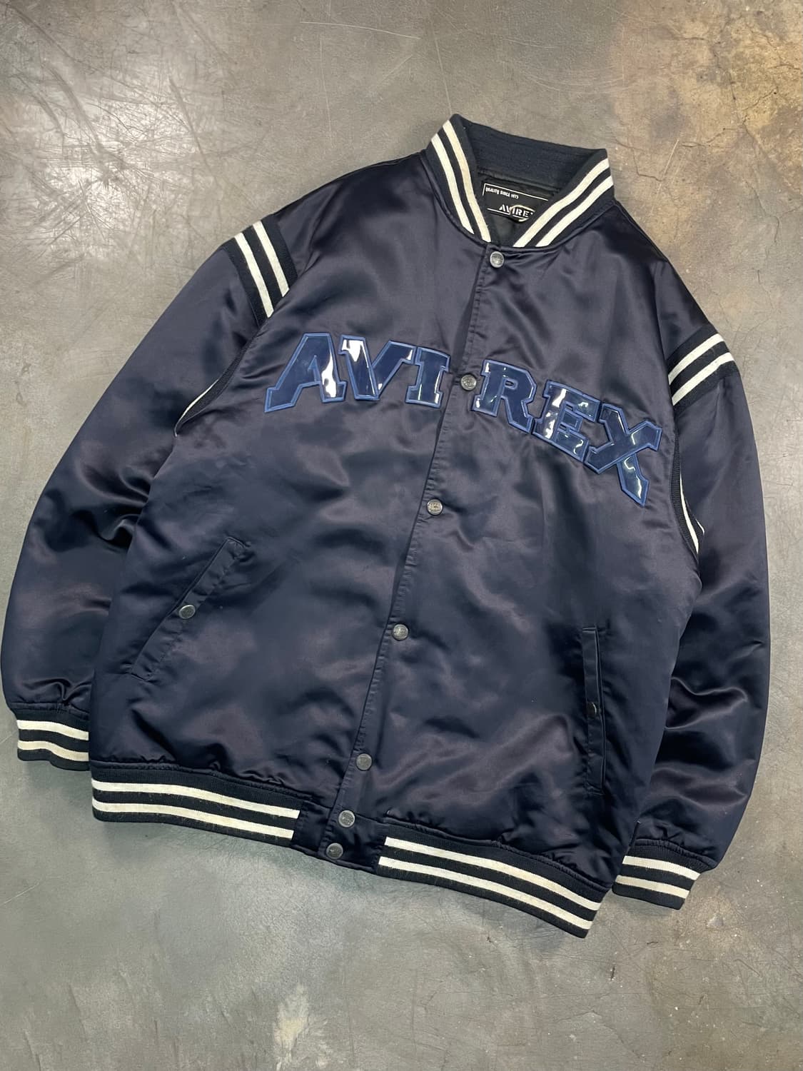 아비렉스 스펠아웃 나일론 바시티 자켓 상품이미지2