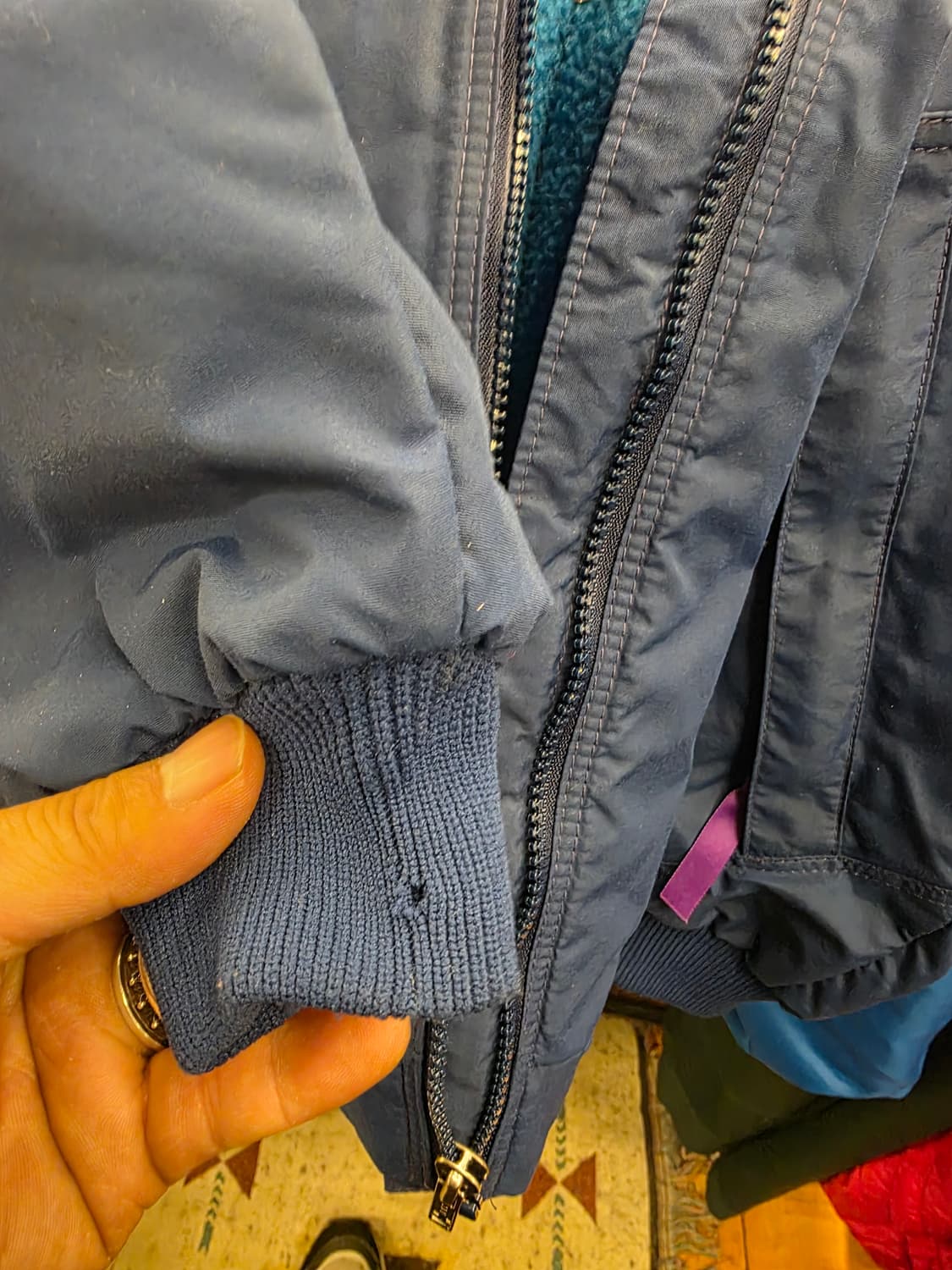 Z-536 파타고니아 신칠라 쉘드 봄버 자켓 상품이미지6