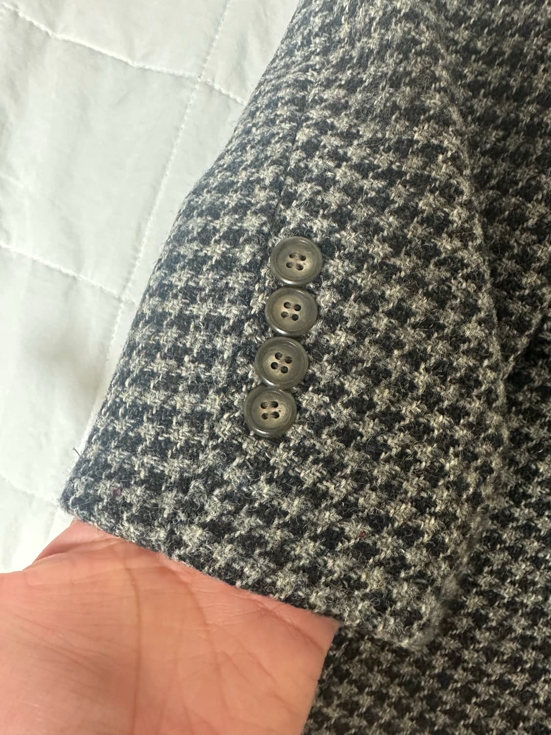 해리스트위드 투버튼 블레이저 (국내 100) 상품이미지2