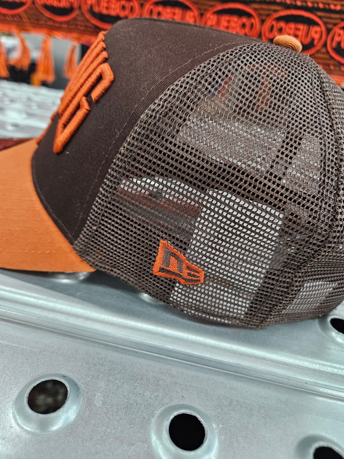 [베이프] nyc logo new era 9forty cap 모자 상품이미지5