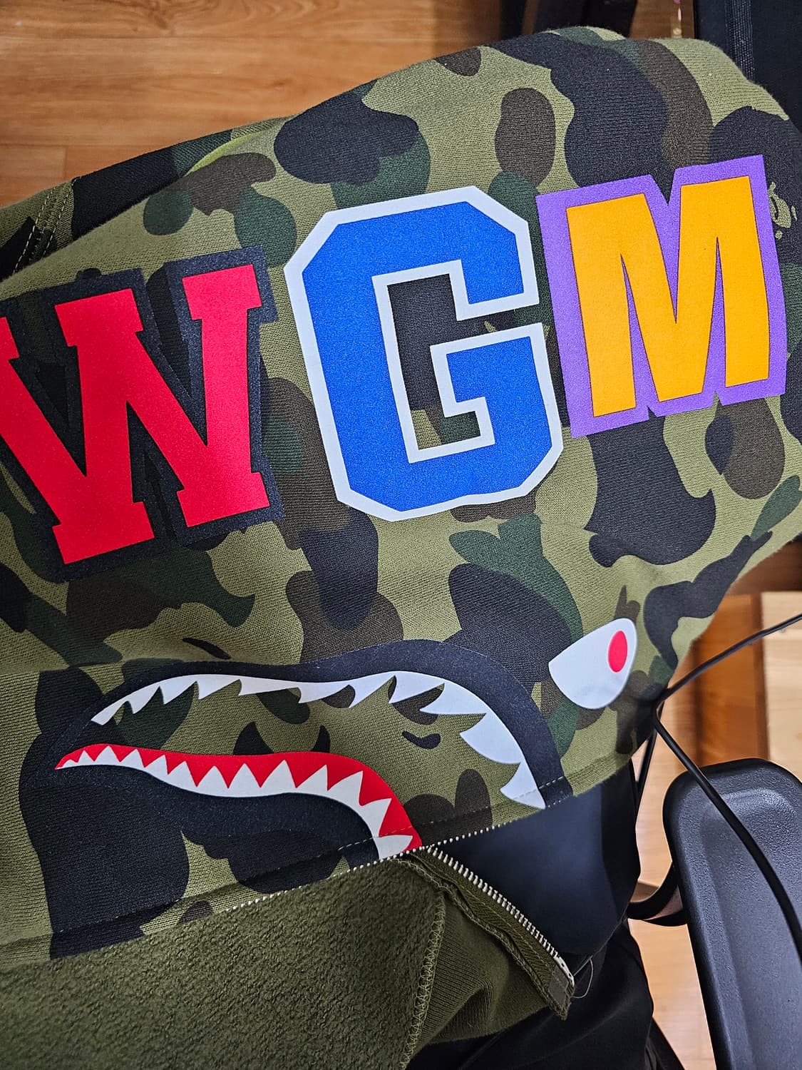 베이프 샤크집업(프린팅) 상품이미지2