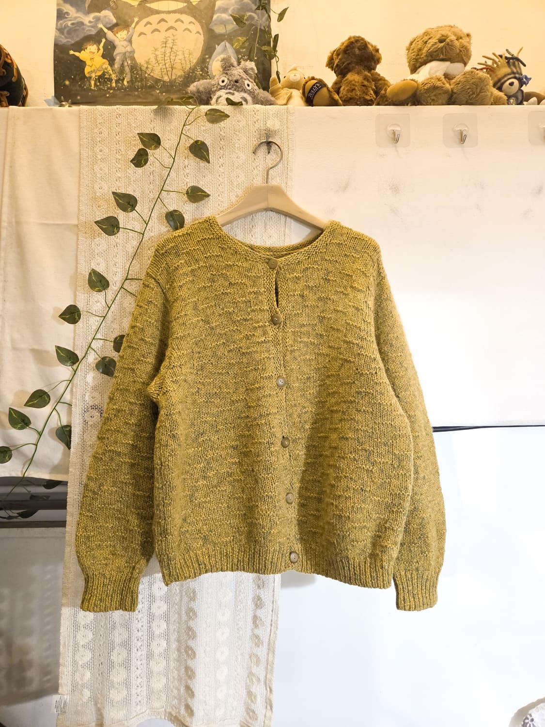 초록 보카시 가디건 상품이미지1