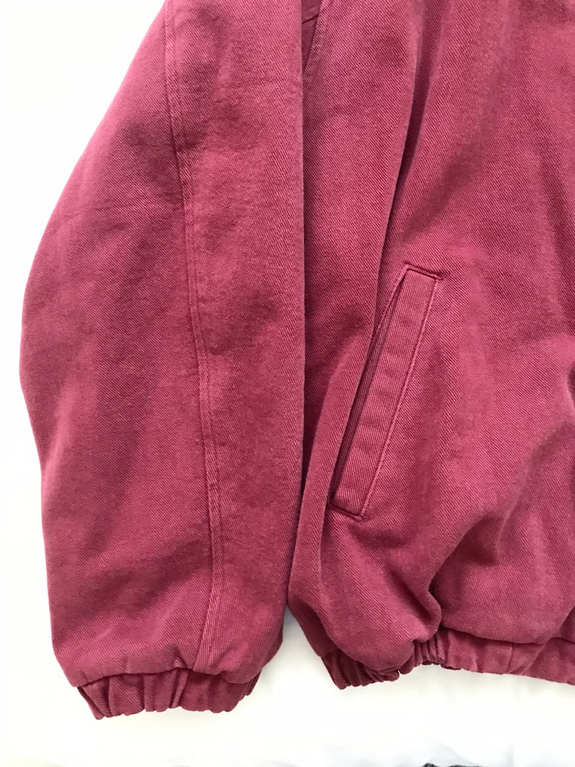 Kijun 기준 후디드 점퍼 버건디 상품이미지4