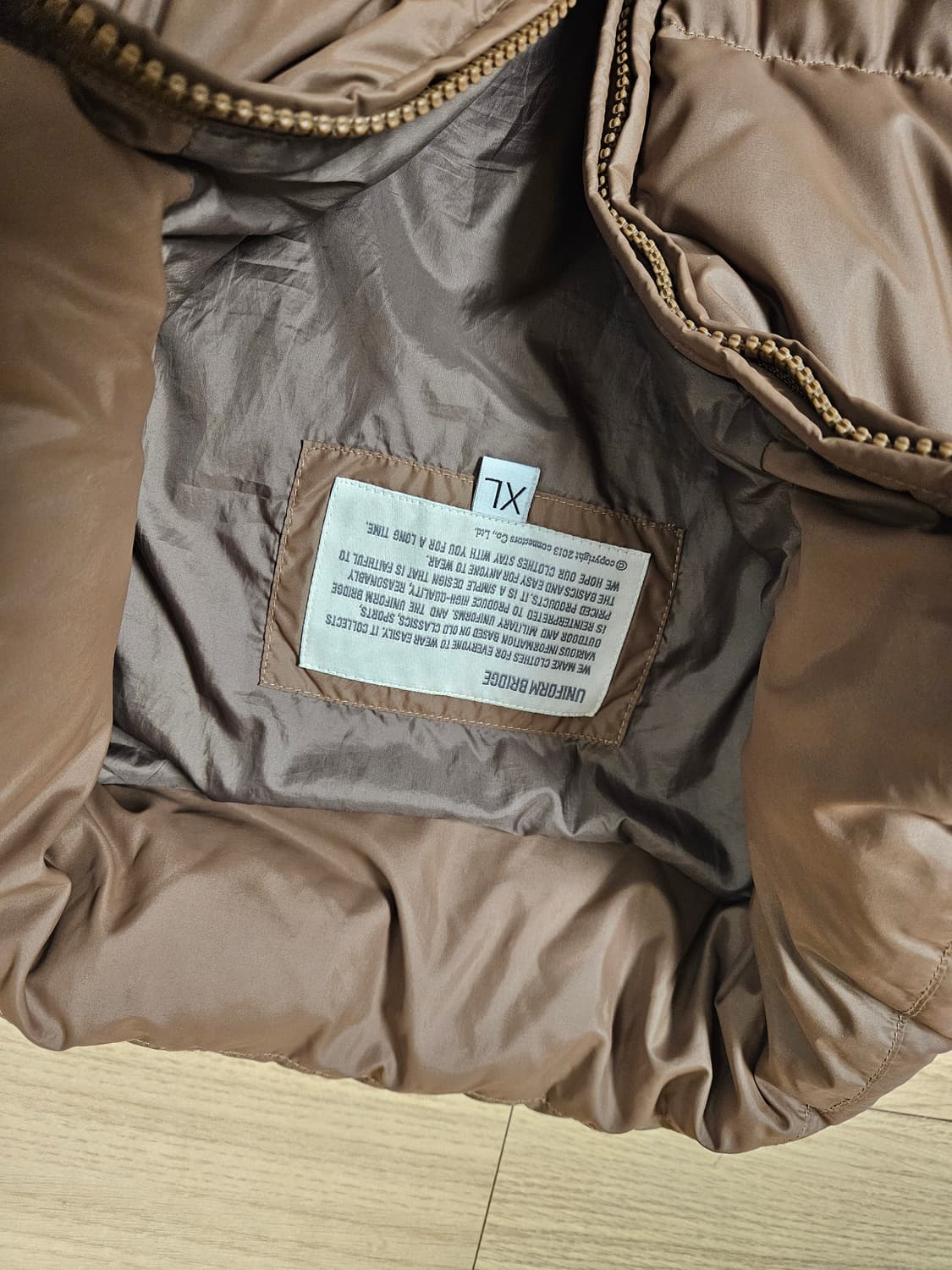 유니폼브릿지 오리털 숏패딩 상품이미지3