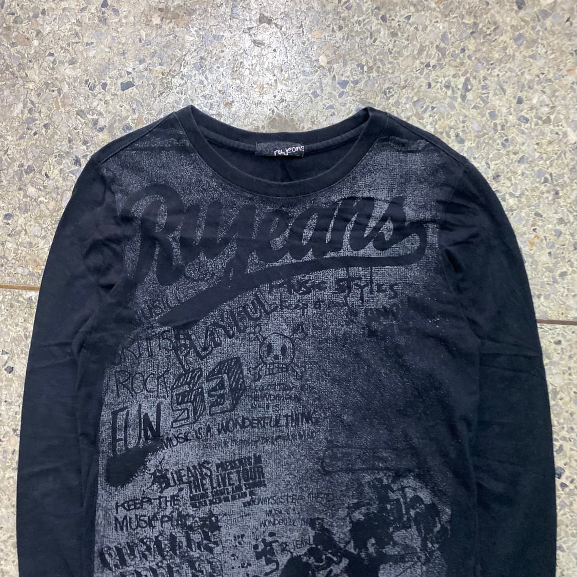 lettering punk long sleeve 상품이미지3