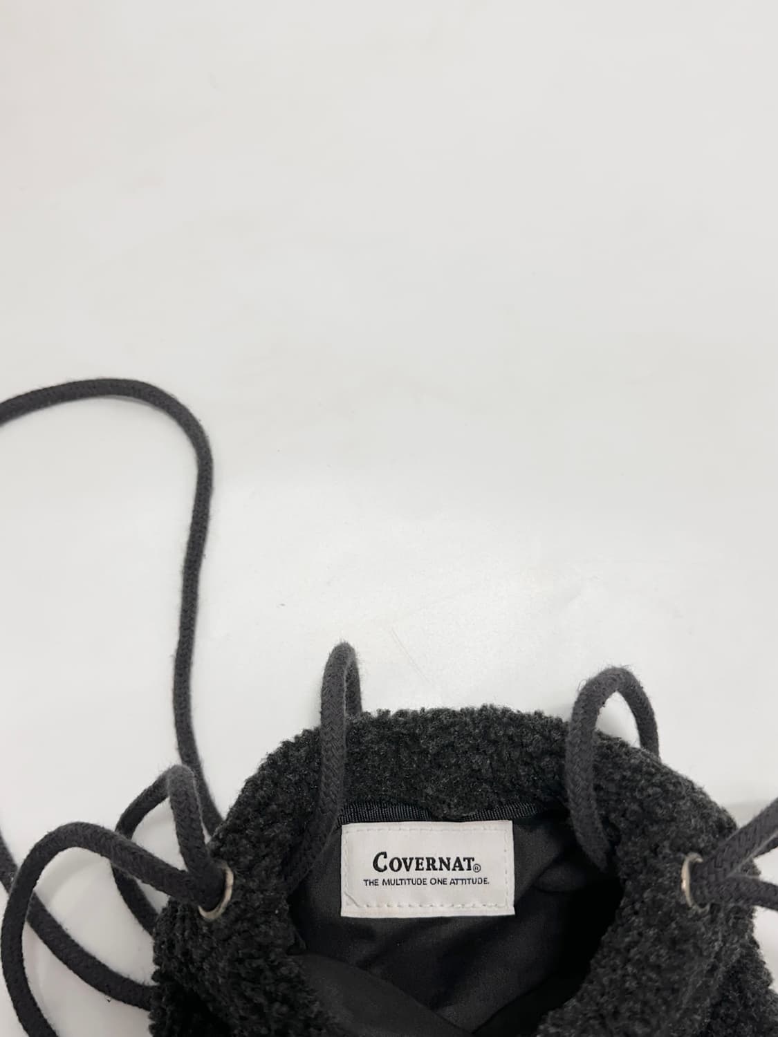 커버낫 부클 뽀글이 미니 크로스백 파우치 가방 상품이미지6