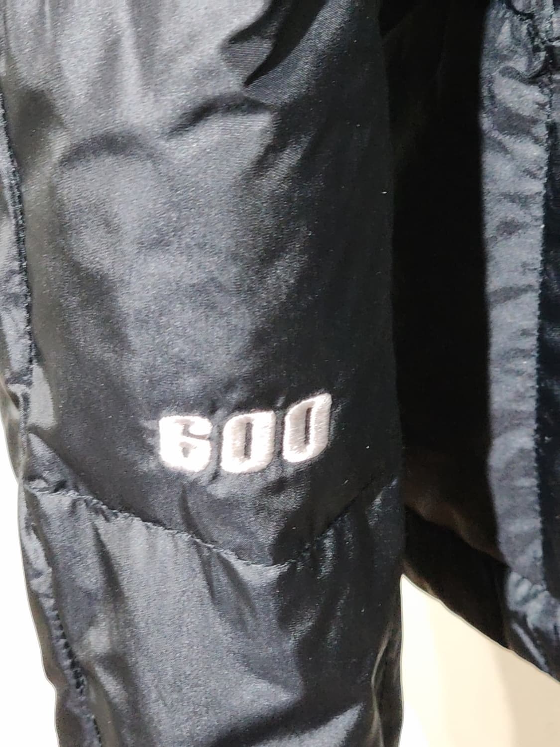 (105) 노스페이스 구스다운 패딩점퍼 블랙 거위털 600 자켓  상품이미지5