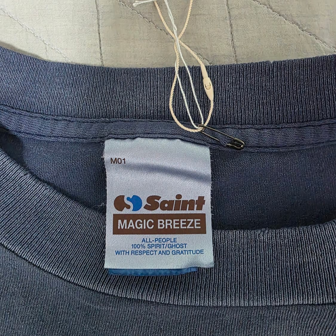 [XL] 세인트미카엘X디즈니 팅커벨 티셔츠 네이비 상품이미지5