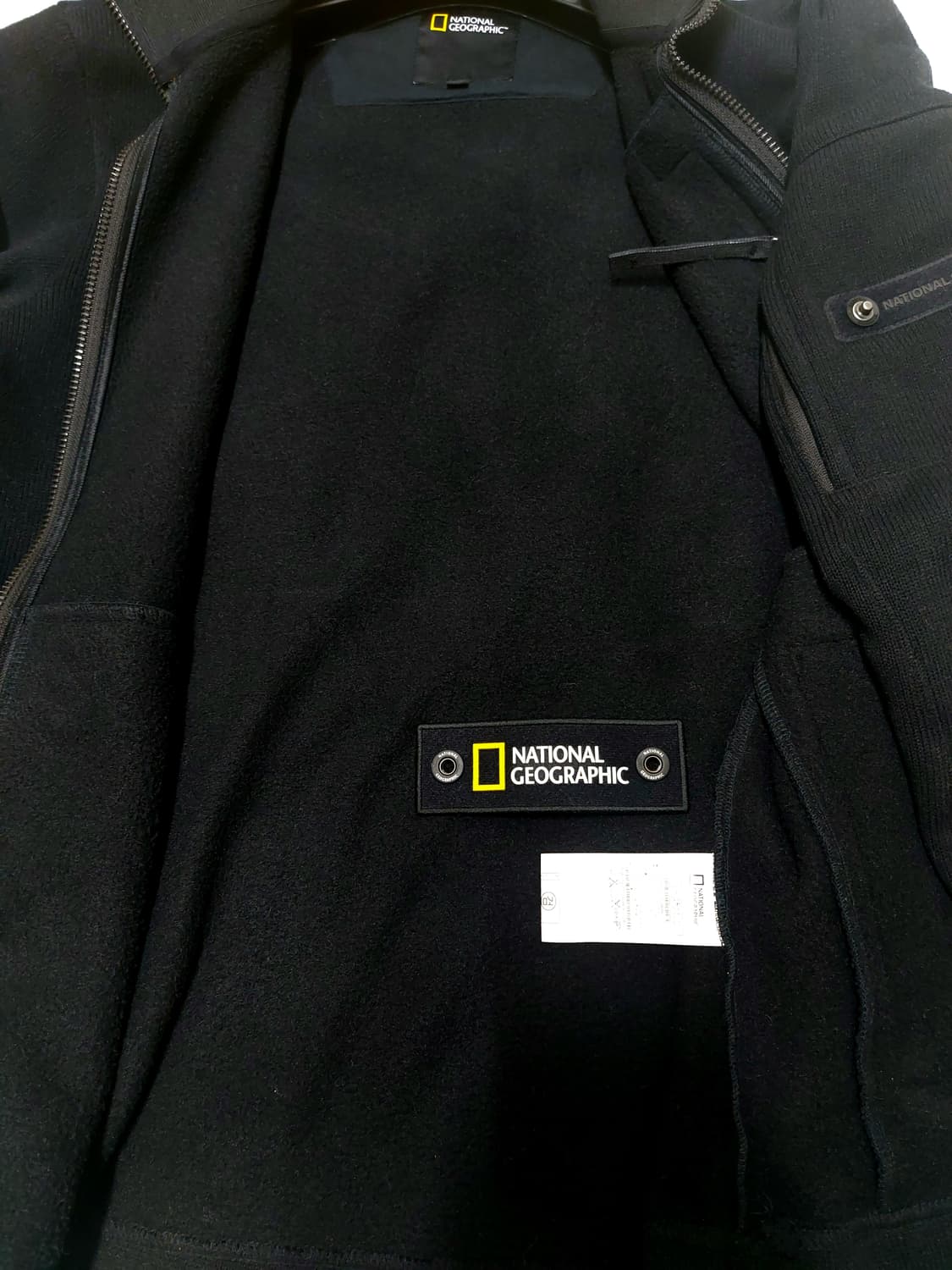 내셔널지오그래픽 니트 집업 95 상품이미지6