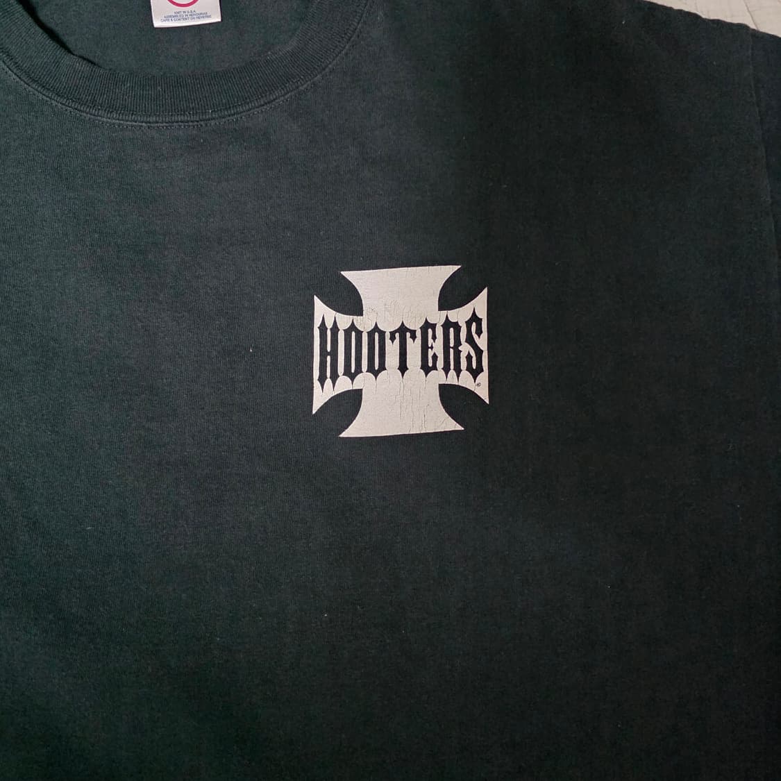 [XL] 00s 빈티지 후터스 패러디 유머티셔츠 NOT 웨스트코스트차퍼스 상품이미지4