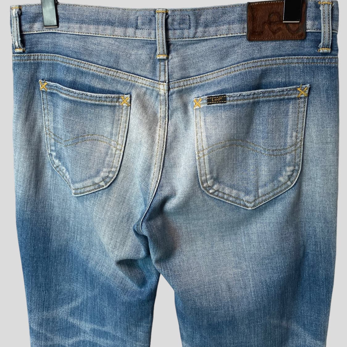 (여성M)LEE x alcali 리 알칼리 워싱데님청바 상품이미지6